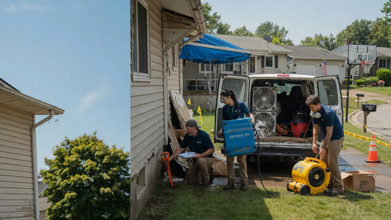 Ceiling Leak Cleanup in Ayrshire, IA near me